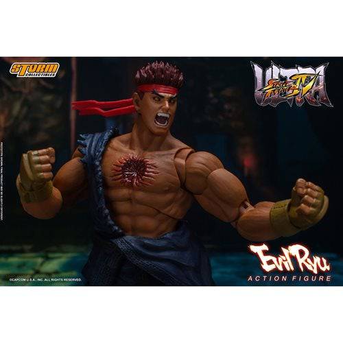 Ultimate Street Fighter IV Evil Ryu 1:12 Scale Action Figure