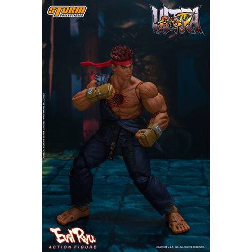 Ultimate Street Fighter IV Evil Ryu 1:12 Scale Action Figure