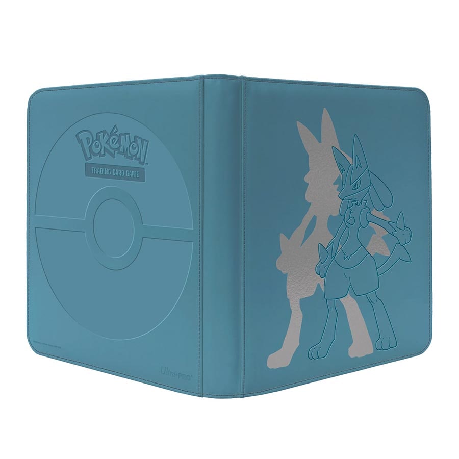 Ultra Pro: Pokemon: Elite Series: Lucario 12-Pocket Zippered Pro-Binder