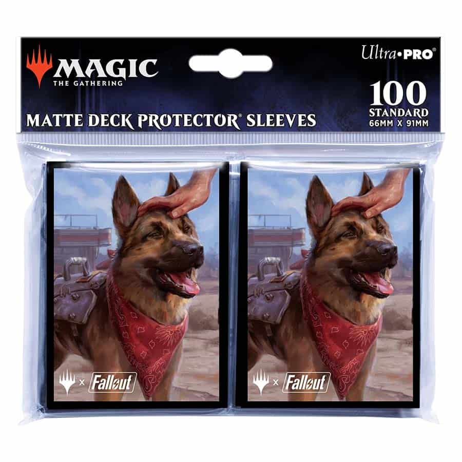 ULTRA PRO: MAGIC THE GATHERING: UNIVERSES BEYOND: FALLOUT: 100CT DECK PROTECTOR SLEEVES A