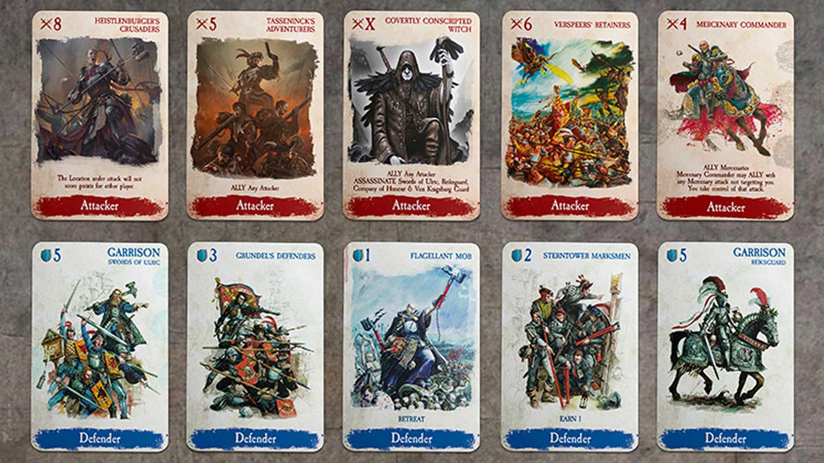 Warhammer Fantasy 4E: Elector Counts Card Game