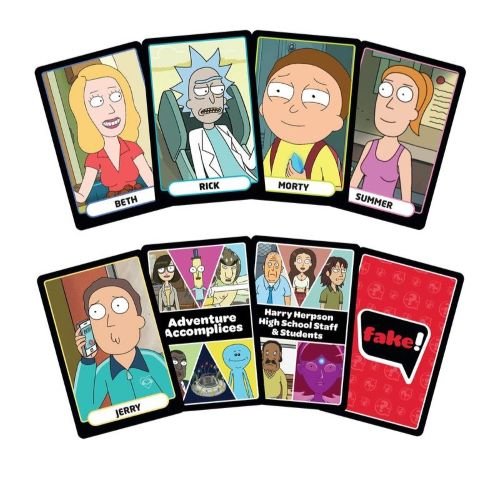 Who Says? Card Game Rick and Morty Edition