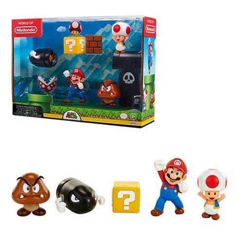 World of Nintendo 2 1/2" Acorn Plains Figure Set