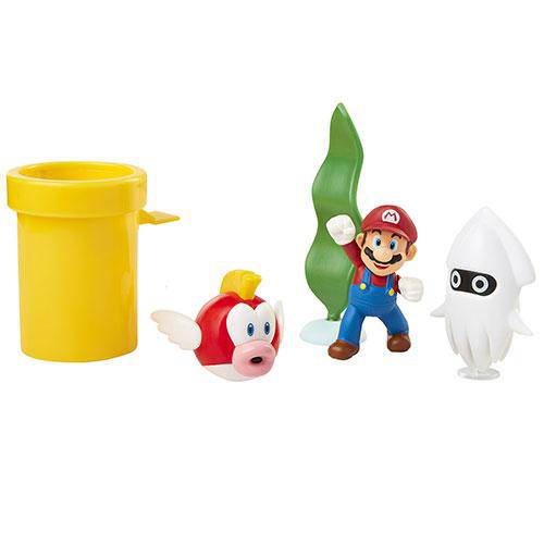 World of Nintendo 2 1/2" Underwater Diorama Set