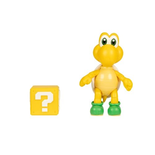 World of Nintendo 4" Action Figure - Koopa Troopa with Question Block