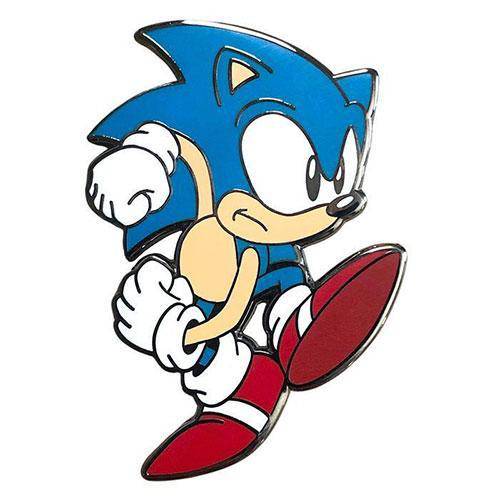 Zen Monkey:  Classic Speedy Sonic - Sonic the Hedgehog Enamel Pin