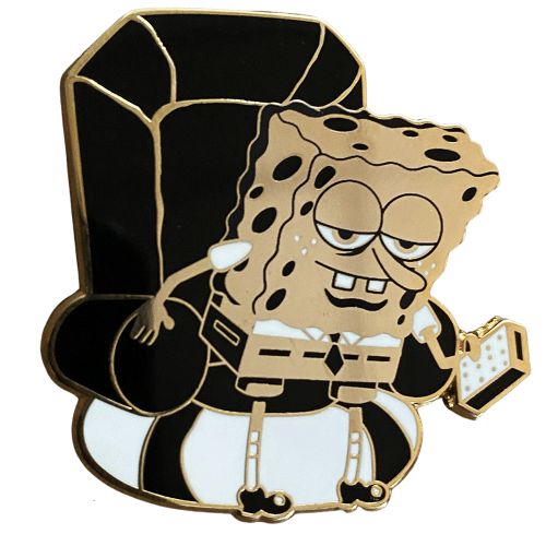 Zen Monkey: Ight Imma Head Out (ZMS 10th Anniversary) - Spongebob Squarepants Pin