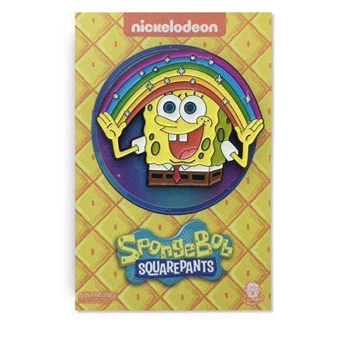 Zen Monkey: Imagination! (SpongeBob Meme Collection) - Spongebob Squarepants Pin