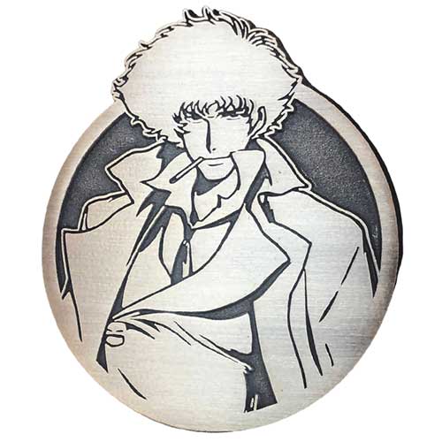 Zen Monkey: Limited Edition Emblem: Spike Spiegel - Cowboy Bebop Enamel Pin