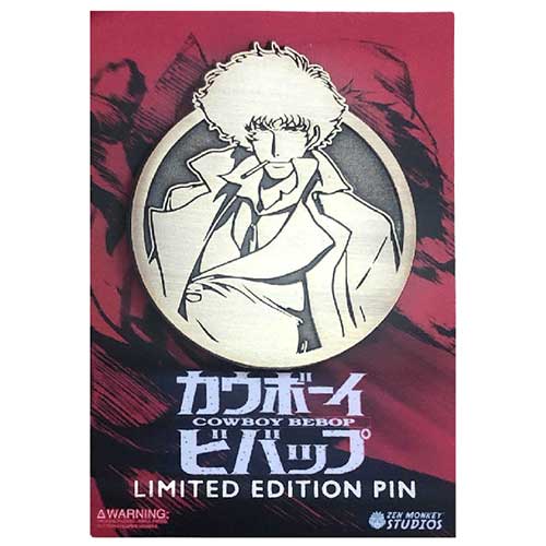 Zen Monkey: Limited Edition Emblem: Spike Spiegel - Cowboy Bebop Enamel Pin