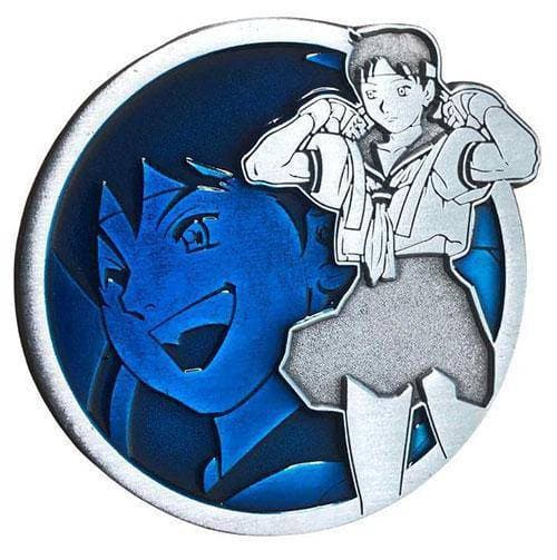 Zen Monkey: Sakura - Portrait Series - Street Fighter Enamel Pin