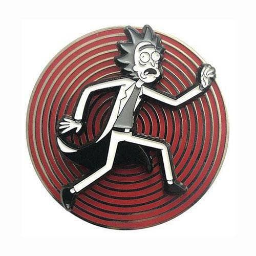 Zen Monkey: Vertigo Rick Spinner - Rick and Morty Enamel Pin